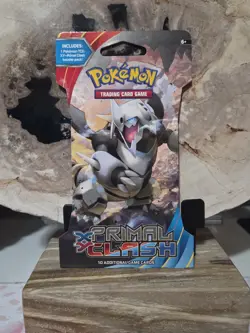 Pokemon XY Primal Clash Sleeved Booster Pack Factory Sealed - Image 1