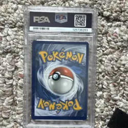 Pokemon M Lucario EX 055A/111 Promo Mega Evolution Full Art Holo PSA 8 - Image 2
