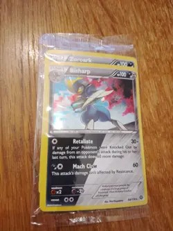 Bisharp 64/114 + Zoroark 91/162 Holo Sealed Promo Pokemon - Image 1