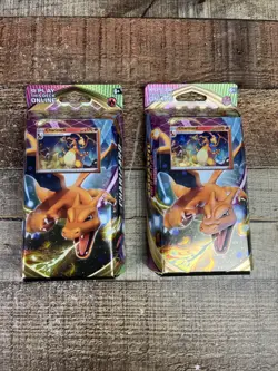 (2) Pokemon Sword & Shield Vivid Voltage Charizard Theme Decks Brand New Sealed 820650807572 - Image 1