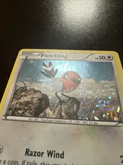 Fletchling 11/12 MP Holo Pokemon TCG McDonald’s 2014 Promo - Image 2