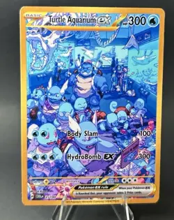 Turtle Aquarium Ex Pokemon NONTCG CUSTOM FAN ART Squirtle Wartortle Blastoise - Image 4