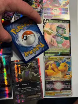 Pokemon Lot - Deoxys VSTAR GG46, M Tyranitar EX, Dragonite VSTAR - 9 Card NM Bun - Image 5