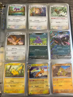 Pokemon 151 Complete Base master Set 165/165 with binder and some promos - Image 3