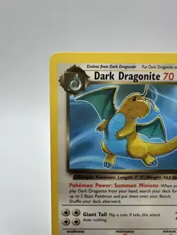 Dark Dragonite 22/82 Team Rocket Non-Holo Rare Vintage WOTC Pokemon TCG LP/NM - Image 2