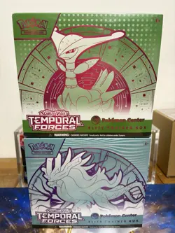 Temporal Forces Pokemon Center Elite Trainer Box ETB Sealed Set Pokemon Card #1 - Image 1