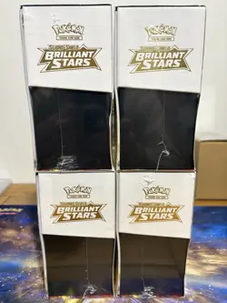 Brilliant Stars Pokemon Center Elite Trainer Box ETB Sealed Pokemon Card - Image 4