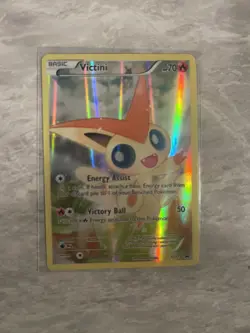 Victini XY117 Holo Full Art Pokemon TCG XY Black Star Promo 2016 NM - Image 1