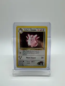 ERIKA'S CLEFABLE - 3/132 Gym Heroes - Pokemon Card - NEAR MINT - Image 1