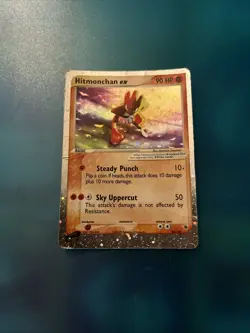 Pokemon TCG Hitmonchan EX Ruby and Sapphire Holo Ultra Rare Card 98/109 - Image 4