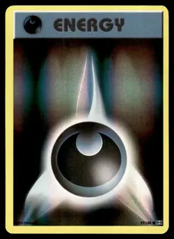 2016 XY - Evolutions Hologram UNplayed Darkness Energy Common #97 - Image 1