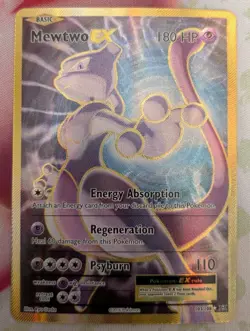 Mewtwo EX (Full Art) 103/108 Evolutions Holo 2016 Pokemon TCG - Image 1