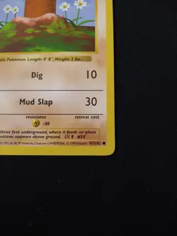 Pokemon TCG Diglett Base Set 47/102 Regular 1st Edition Common - Image 5