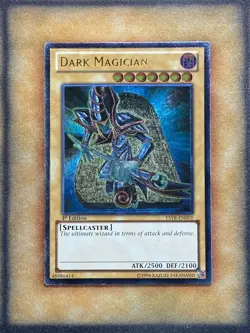 Yugioh Dark Magician YSKR-EN001 Ultimate Rare 1st Ed LP - Image 1