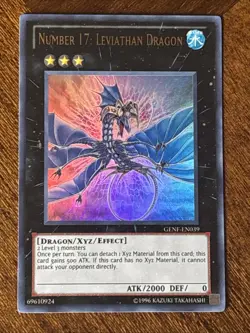 Number 17: Leviathan Dragon GENF-EN039 Generation Force Unlimited Ultra Rare LP - Image 1