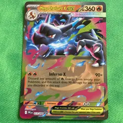 Mega Charizard X EX Double Rare Card 13/94 Pokemon Phantasmal Flames NM/M - Image 1