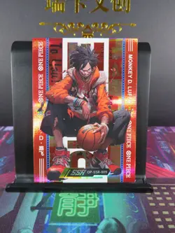 Monkey D Luffy SSR Rare Card Premium One Piece Anime Manga Collectible CCG OP - Image 2