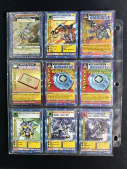 LARGE Digimon Trading Card Lot of 114 Digi-Battle Series 1-2 & Starters CCG 👾 - Image 2