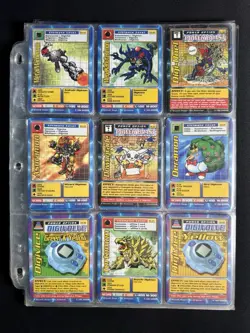 LARGE Digimon Trading Card Lot of 114 Digi-Battle Series 1-2 & Starters CCG 👾 - Image 3