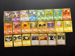 Lot of (23) VINTAGE Japanese Pokemon Cards Old Back Neo Jungle Rocket NM AVG. - Image 1