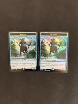 Merfolk Treasure Token *Foil* x2 [2018 FNM Promo] Magic MTG Cards NM/LP - Image 1
