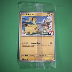 Pokemon Pikachu SVP 101 Scarlet & Violet Promo Card NM Sealed - Image 1
