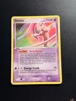 Deoxys (Attack Forme) 17/107 Rare Deoxys Pokemon Card HP - Image 1