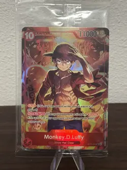 SEALED ! Promo One Piece CARD Treasure Booster Monkey.D.Luffy ST10-006 SR NEW - Image 1