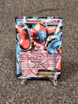 Pokemon TCG Deoxys EX Team Plasma Black and White Promos Holo Card BW82 MP - Image 1