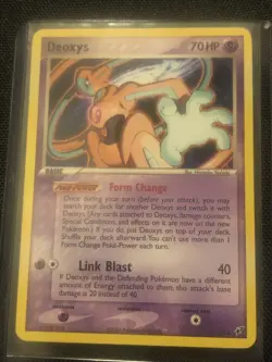 Deoxys 16/107 Cosmos Non Holo Rare Ex Deoxys Pokemon TCG Card - Image 1