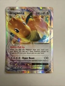 Dragonite EX 72/108 Pokemon Card TCG XY Evolutions Holo PWE - Image 1