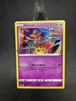 Deoxys SWSH170 Sword & Shield Black Star Promo Holo Pokemon Card LP Condition - Image 2