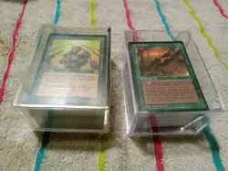 Large Lot Of Magic The Gathering Elf Cards - Image 1