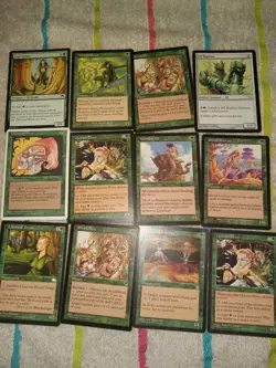 Large Lot Of Magic The Gathering Elf Cards - Image 5