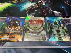 Gundam AGE-1 Normal LR+ Flit Asuno R+ AGE Device R+ Alt Arts Gundam Card Game - Image 1