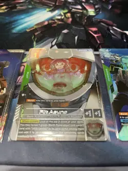 Gundam AGE-1 Normal LR+ Flit Asuno R+ AGE Device R+ Alt Arts Gundam Card Game - Image 3
