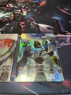 Gundam AGE-1 Normal LR+ Flit Asuno R+ AGE Device R+ Alt Arts Gundam Card Game - Image 4