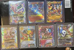 POKEMON MEGA EX LOT Of 7 Cards- See Pics Charizard, Primal G, Altaria, Absol +++ - Image 1