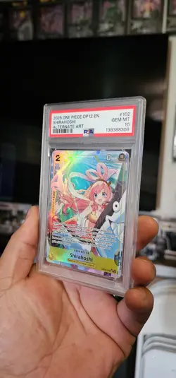 One Piece Shirahoshi Alt Art SR OP12-102 English Trading Card - Image 3