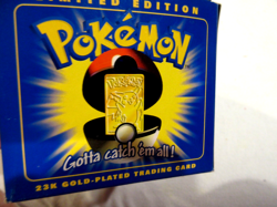 Pokemon Gotta Catch Em All-Pikachu 23k Gold Plated Trading Card Contents Seale - Image 3