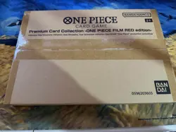 One Piece TCG | Premium Card Collection Film Red Edition | Bandai English Sealed - Image 1