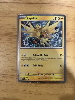Zapdos SVP157 - Surging Sparks Holo Promo Pokemon Card - Near Mint (NM) - Image 1