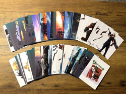 Final Fantasy VII 7 Anniversary Art Museum *NON-FOIL* 99 Card Full Set - Image 1