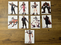 Final Fantasy VII 7 Anniversary Art Museum *NON-FOIL* 99 Card Full Set - Image 2