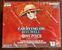 One Piece Card Game: Carrying On His Will (OP-13) Booster Box Sealed - Image 1