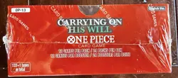 One Piece Card Game: Carrying On His Will (OP-13) Booster Box Sealed - Image 2