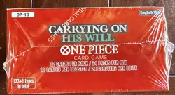 One Piece Card Game: Carrying On His Will (OP-13) Booster Box Sealed - Image 5