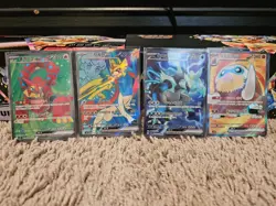 Pokemon TCG Mixed Lot Of Korean Full Art EX Cards (Set Of 4) - Image 1