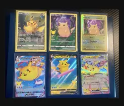 Pokemon TCG Pikachu Card Lot - Image 1