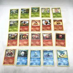 Pokemon Black & White 2011 Base Set Card Lot Of 78 No Duplicates Some Holos - Image 2